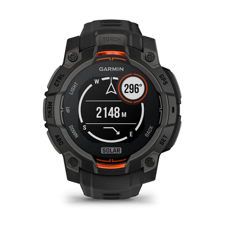 Instinct 3 – 45 mm - Solar - Black - Fitness New Zealand