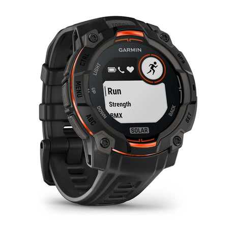 Instinct 3 – 45 mm - Solar - Black - Fitness New Zealand