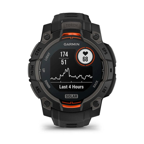 Instinct 3 – 45 mm - Solar - Black - Fitness New Zealand