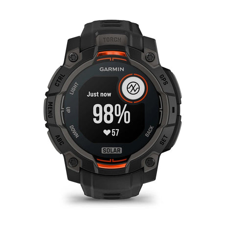 Instinct 3 – 45 mm - Solar - Black - Fitness New Zealand