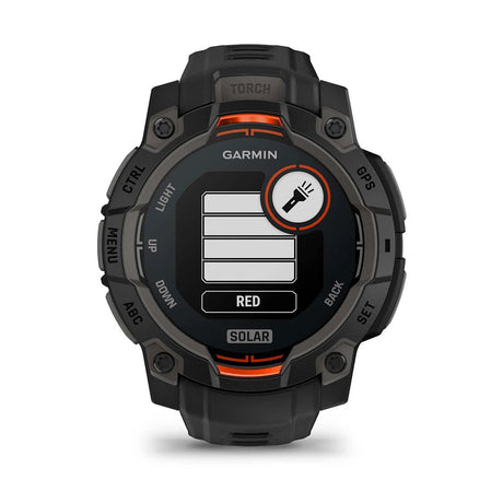 Instinct 3 – 45 mm - Solar - Black - Fitness New Zealand