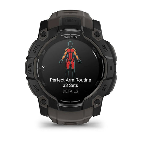 Instinct 3 – 50 mm - AMOLED - Black - Fitness New Zealand