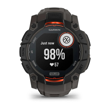 Instinct 3 – 50 mm - Solar - Black - Fitness New Zealand