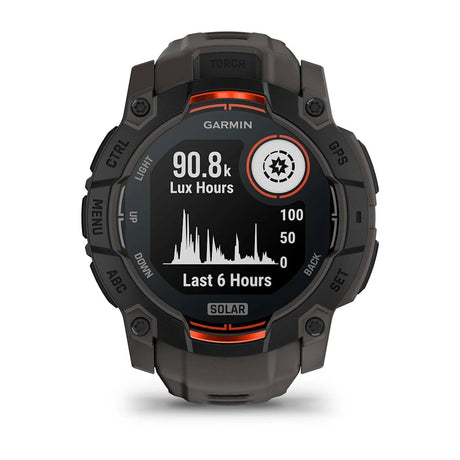 Instinct 3 – 50 mm - Solar - Black - Fitness New Zealand