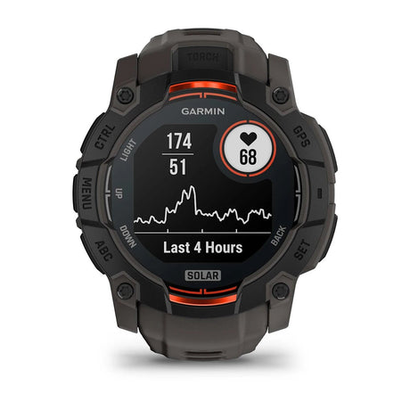 Instinct 3 – 50 mm - Solar - Black - Fitness New Zealand