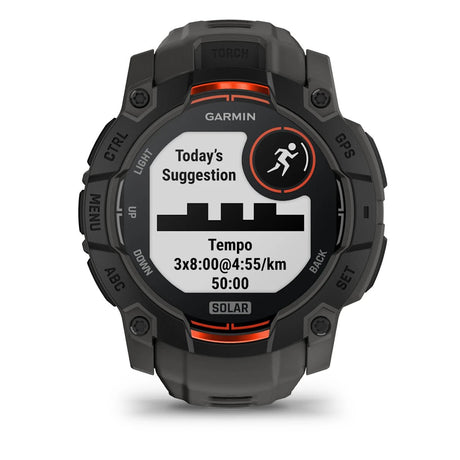 Instinct 3 – 50 mm - Solar - Black - Fitness New Zealand