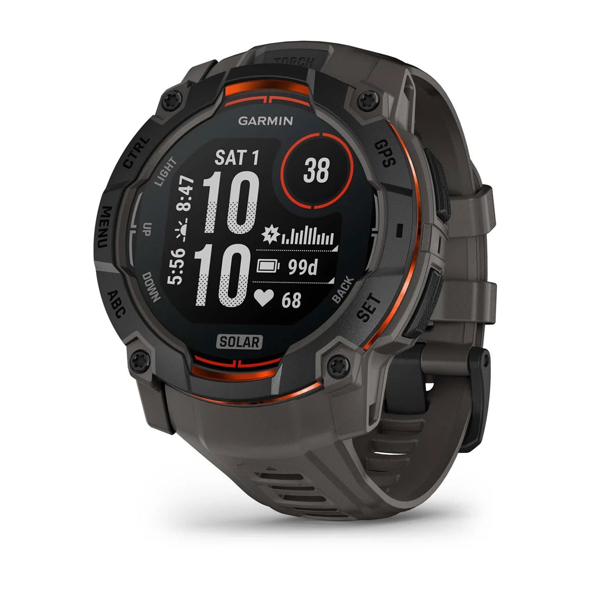 Instinct 3 – 50 mm - Solar - Black - Fitness New Zealand