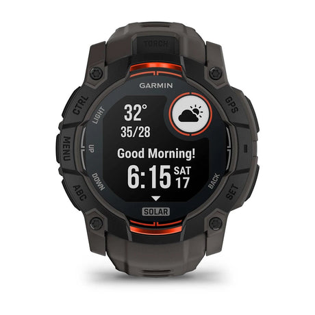 Instinct 3 – 50 mm - Solar - Black - Fitness New Zealand