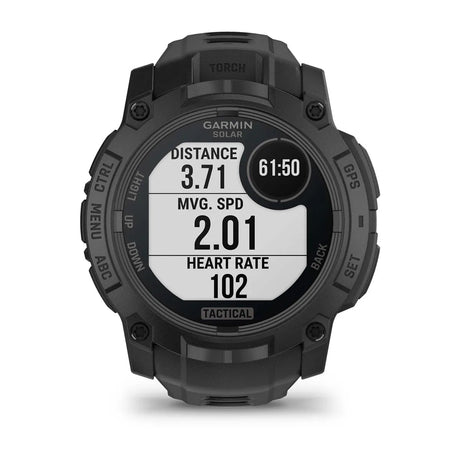 Instinct 3 – 50mm - Solar, Black Tactical Edition - Fitness New Zealand