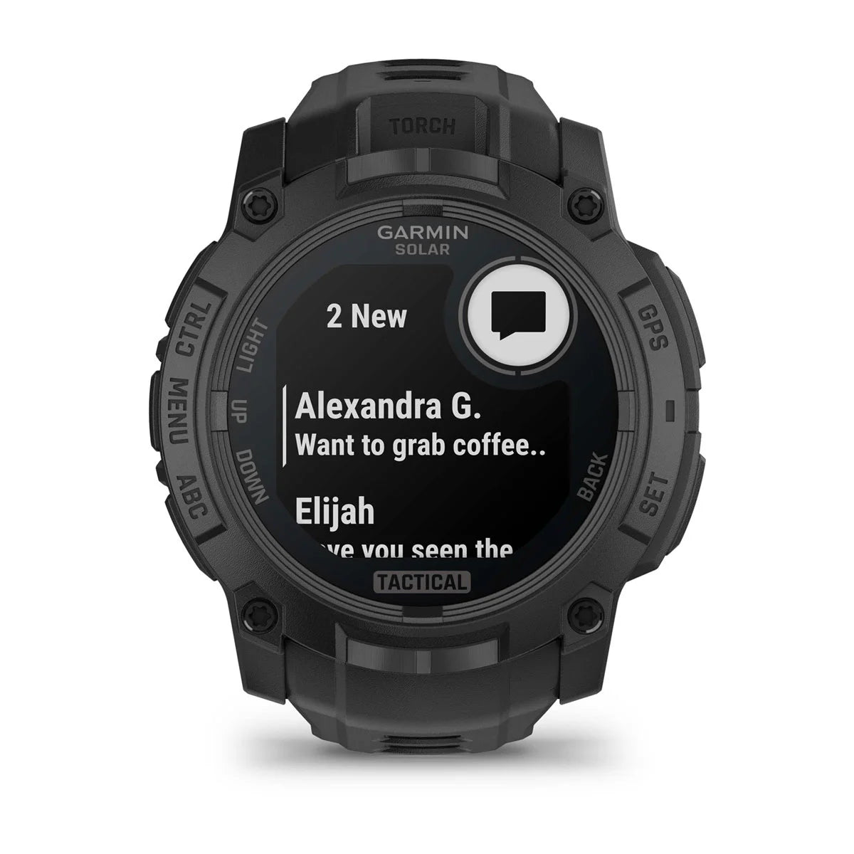 Instinct 3 – 50mm - Solar, Black Tactical Edition - Fitness New Zealand