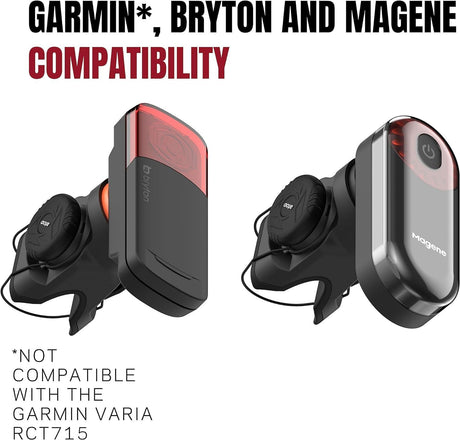 KOM Cycling for Garmin Varia Mount Tail Lights - Fitness New Zealand