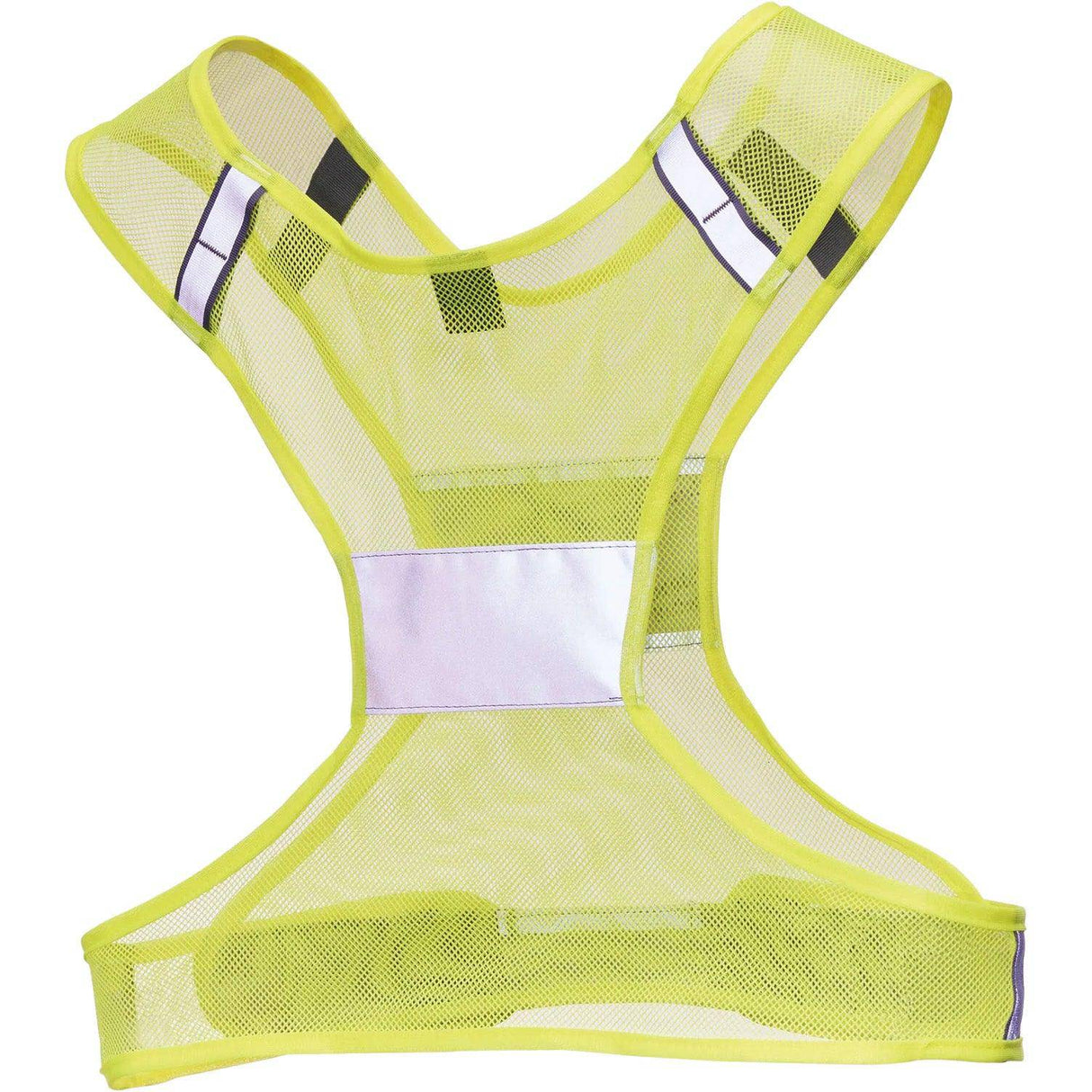 Nathan Streak Reflective Vest Neon Yellow L/XL - Fitness New Zealand