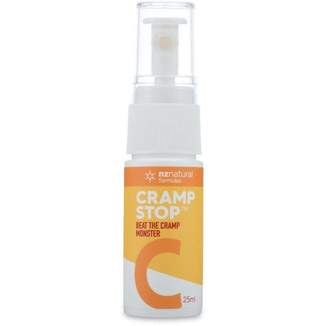 NZ Natural Formulas Cramp Stop 25ml - Fitness New Zealand