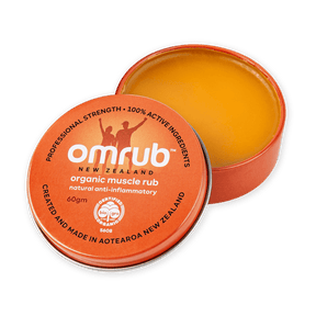 OMRUB Organic Muscle Rub – OMRub – 60g - Fitness New Zealand