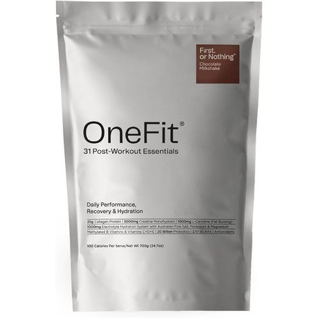 OneFit Recovery Chocolate 700g Pouch - Fitness New Zealand