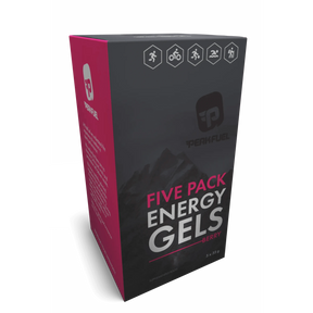 PEAKFUEL Berry 35g Energy Gels + 30mg Caffeine - Box of 5 - Fitness New Zealand