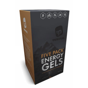 PEAKFUEL Cola 35g Energy Gels + 30mg Caffeine - Box of 5 - Fitness New Zealand