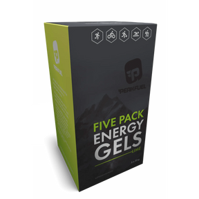 PEAKFUEL Lime 35g Energy Gels - Box of 5 - Fitness New Zealand