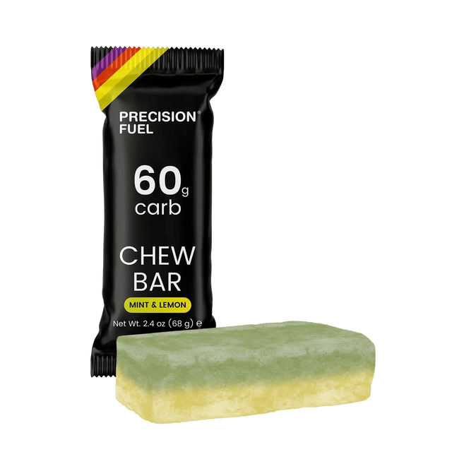 Precision Fuel PF 60 Chew Bar Mint & Lemon – 60g Carbohydrate Energy Bar - Fitness New Zealand