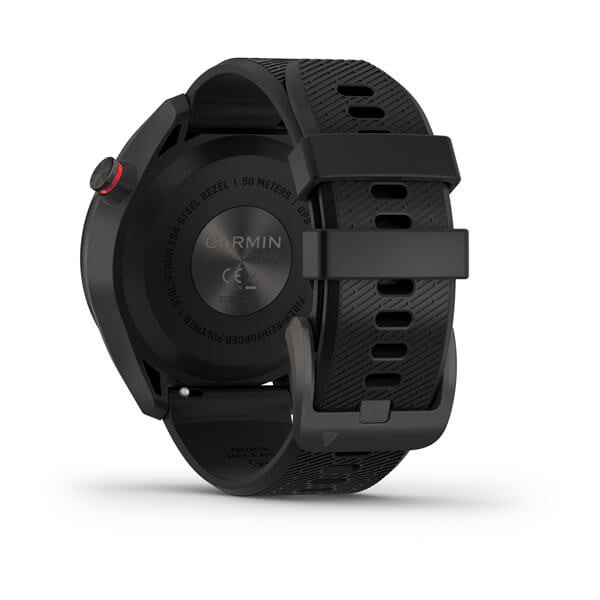 Garmin Approach S42 Golf Watch – Gunmetal with Black Band