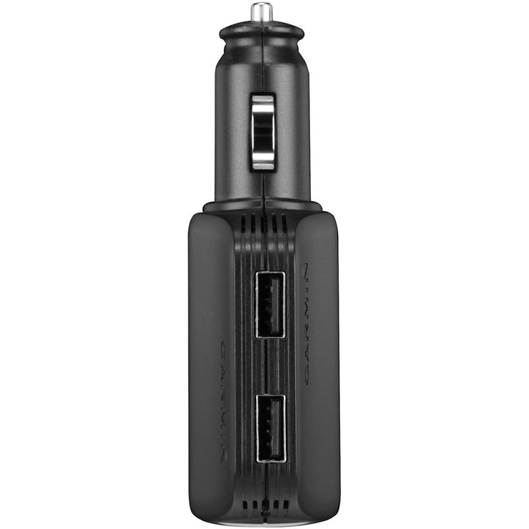 Garmin High-Speed Multi-Charger with Dual USB 2.0 Ports and 12V Outlet