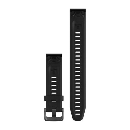 Garmin QuickFit 20 Silicone Watch Band – Black – Large