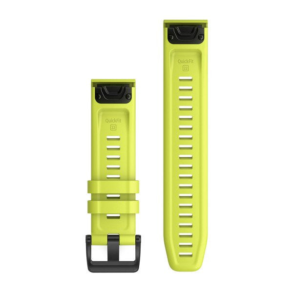 Garmin QuickFit 22 Watch Band – AMP Yellow Silicone