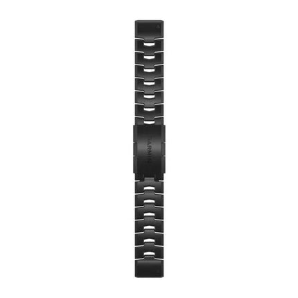 QuickFit 22 Watch Band – Vented Titanium Bracelet with Carbon Gray DLC Coating