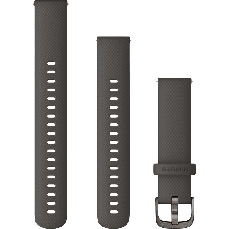 Garmin Quick Release Bands (18 mm) Graphite with Slate Hardware