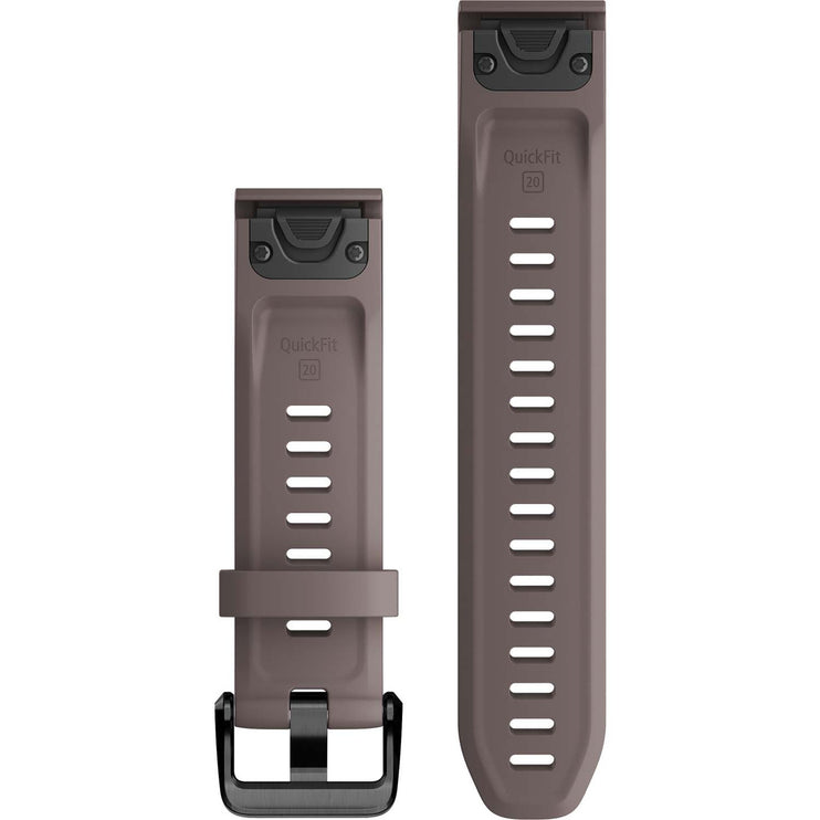 Garmin QuickFit 20mm Watch Band – Shale Gray Silicone