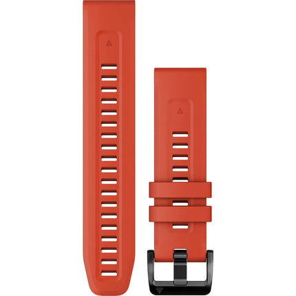 Garmin QuickFit 22 Watch Band – Flame Red Silicone