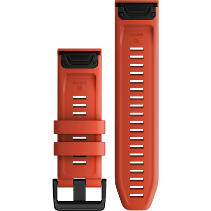 Garmin QuickFit 26 Watch Band Flame Red Silicone