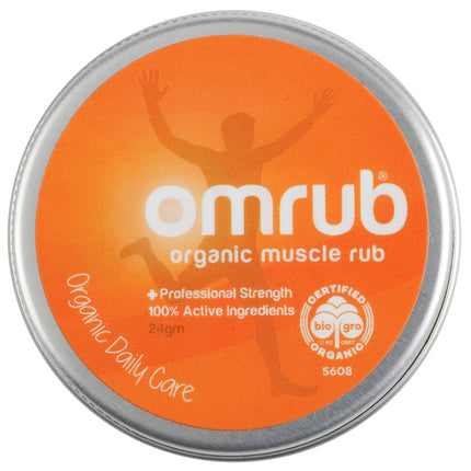 OMRUB Organic Muscle Rub – OMRub – 24g