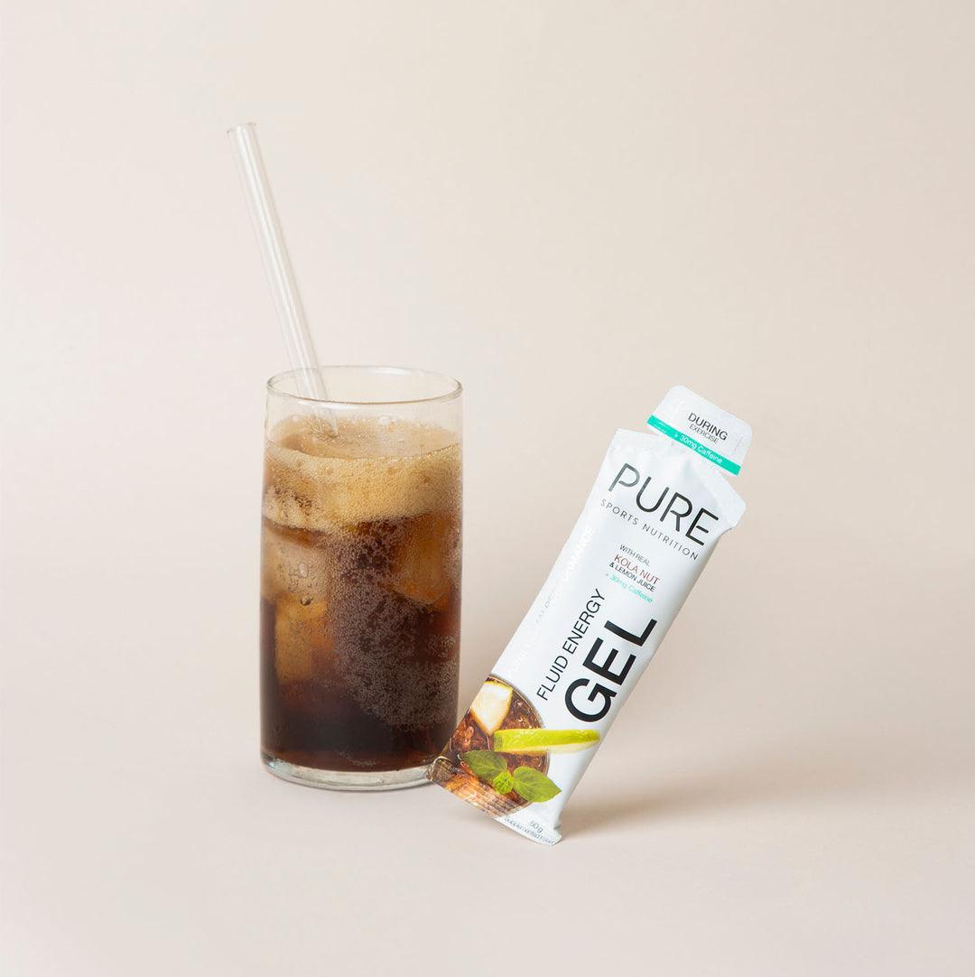 PURE Kola Nut & Lemon Energy Gel 50g - Fitness New Zealand
