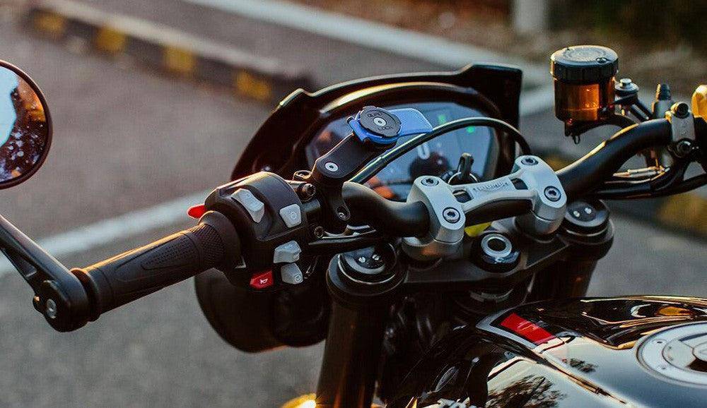 Quad Lock Motorcycle Handlebar Mount – Fitness New Zealand