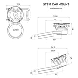 Quad Lock Stem Cap Mount - Fitness New Zealand