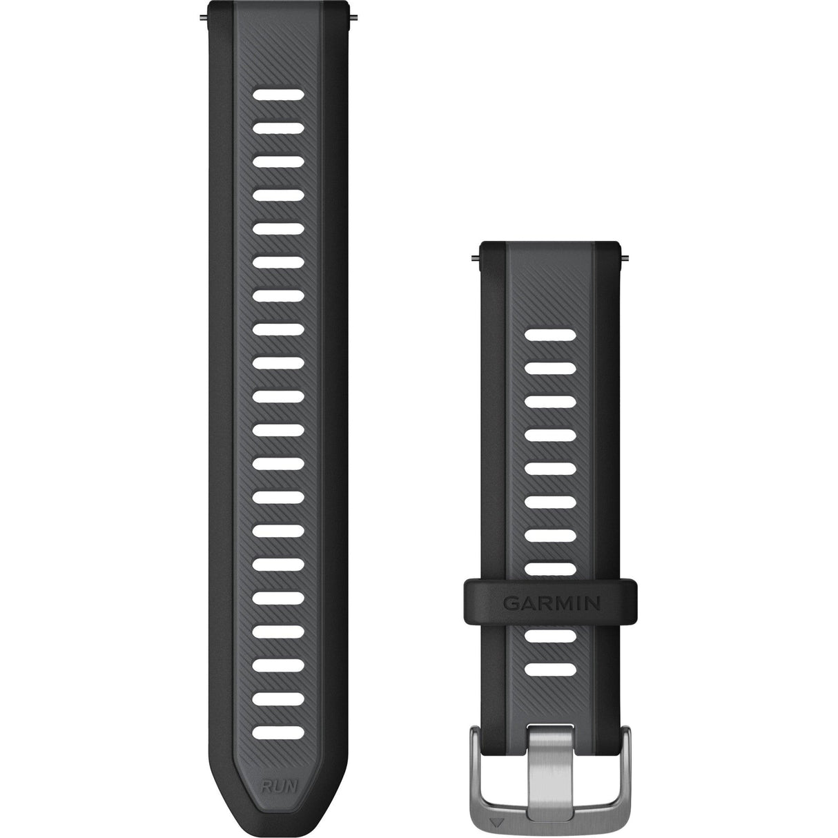Quick Release Band 20mm – Black/Slate Grey - Fitness New Zealand
