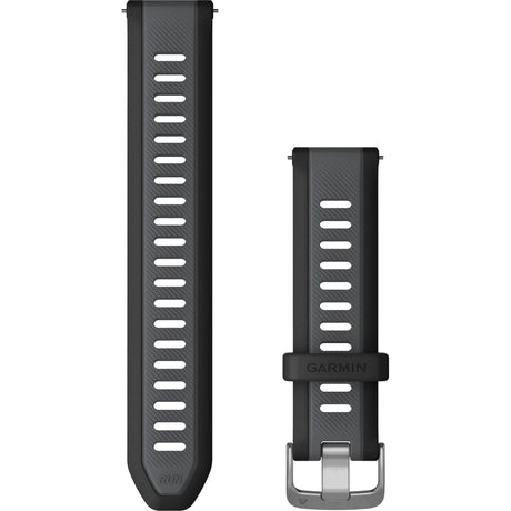 Quick Release Band 20mm – Black/Slate Grey - Fitness New Zealand