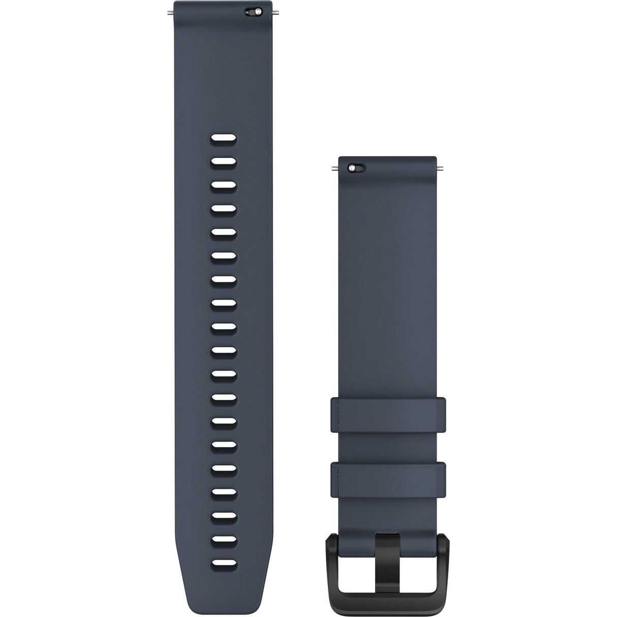 Quick Release Band 20mm – Granite Blue with Black Stainless Steel Hardware - Fitness New Zealand
