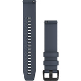 Quick Release Band 20mm – Granite Blue with Black Stainless Steel Hardware - Fitness New Zealand