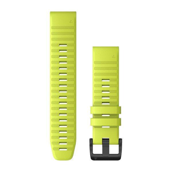 QuickFit 22 Watch Band – AMP Yellow Silicone - Fitness New Zealand
