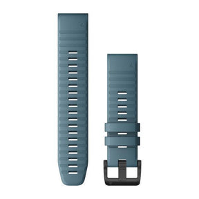 QuickFit 22 Watch Band – Lakeside Blue Silicone - Fitness New Zealand