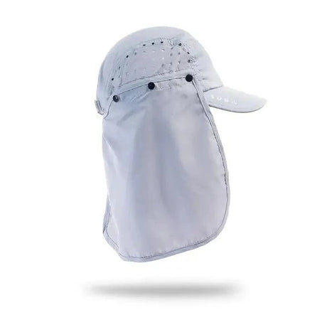 Run Cap – Ultra Long Distance Legionnaires Cap – Cool Grey - Fitness New Zealand