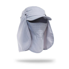 Run Cap – Ultra Long Distance Legionnaires Cap – Cool Grey - Fitness New Zealand