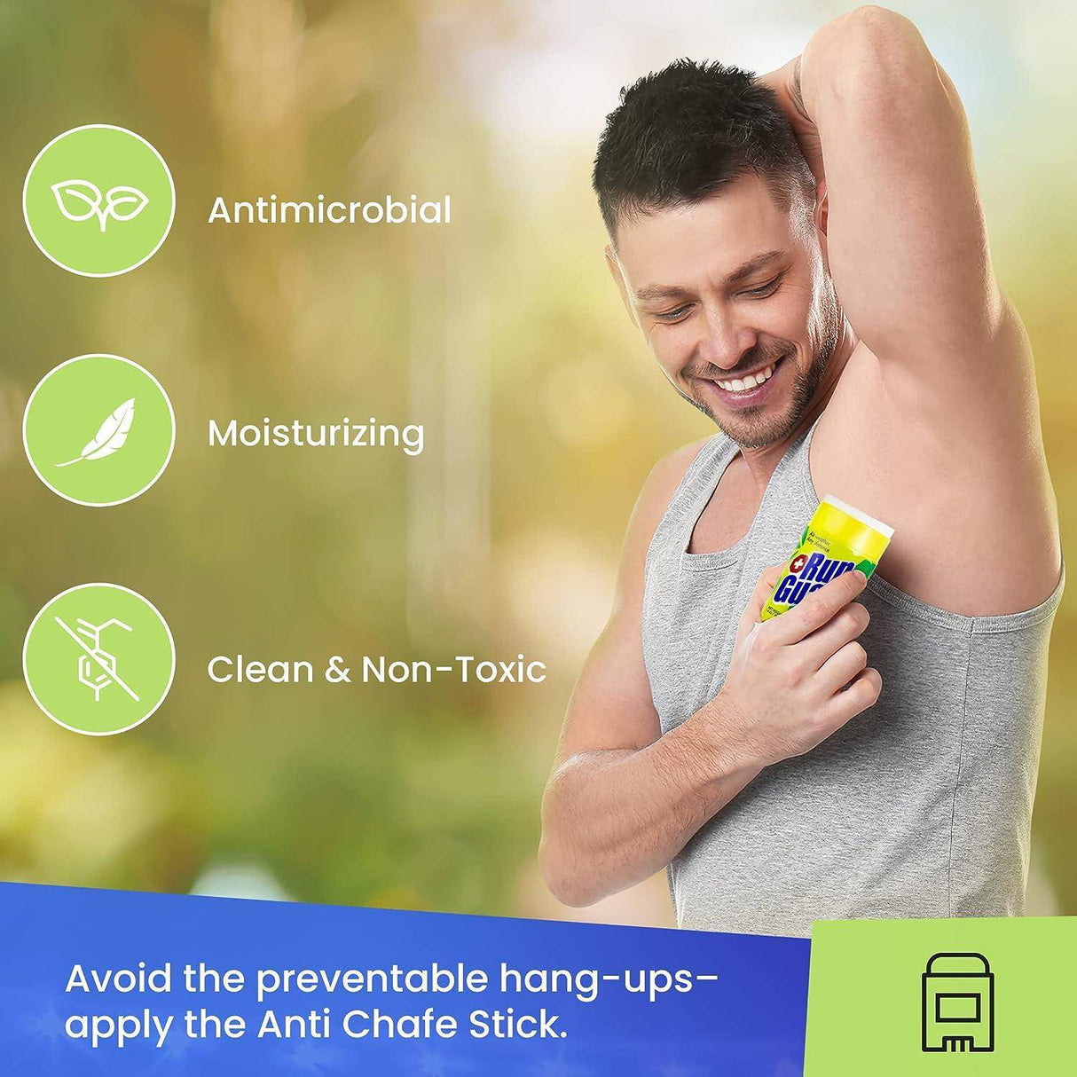 RunGuard Natural Anti - Chafe - Fitness New Zealand