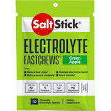 Saltstick FastChews - Pack of 10 Chewable Electrolytes - Green Apple - Fitness New Zealand