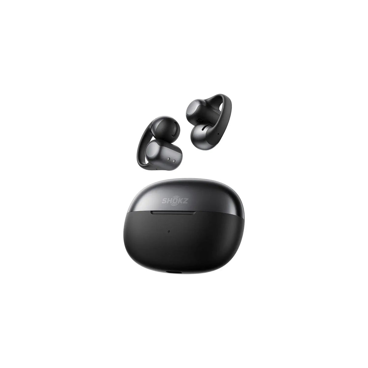Shokz OpenDots One True Wireless Open - Ear Headphones - Black - Fitness New Zealand