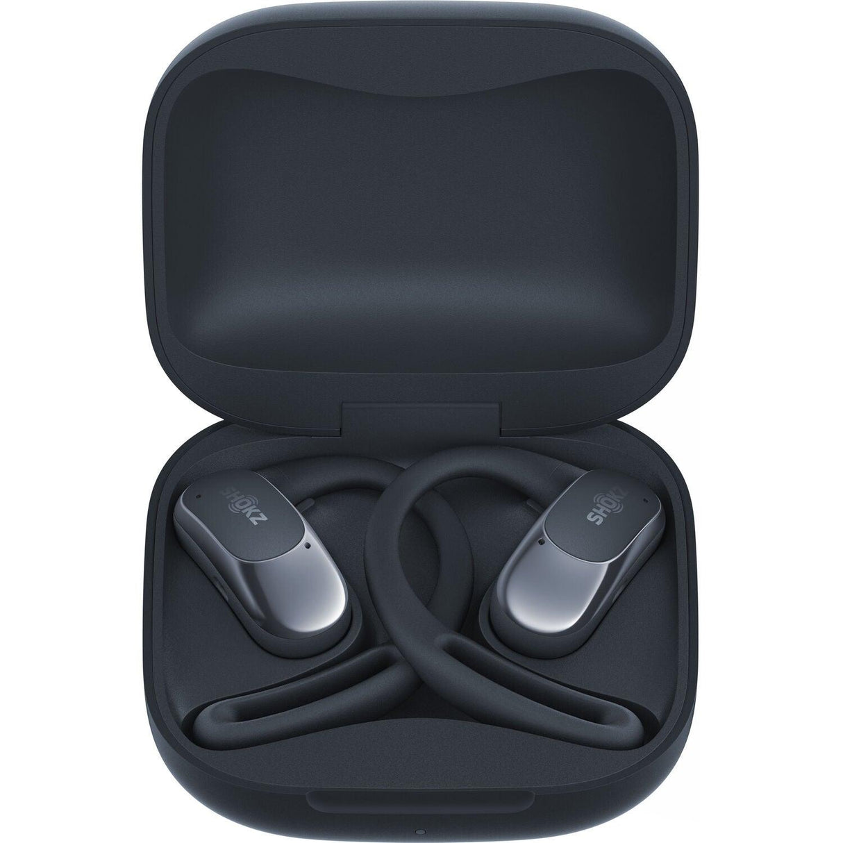 SHOKZ OpenFit Air True Wireless Open - Ear Headphones (Black) - Fitness New Zealand