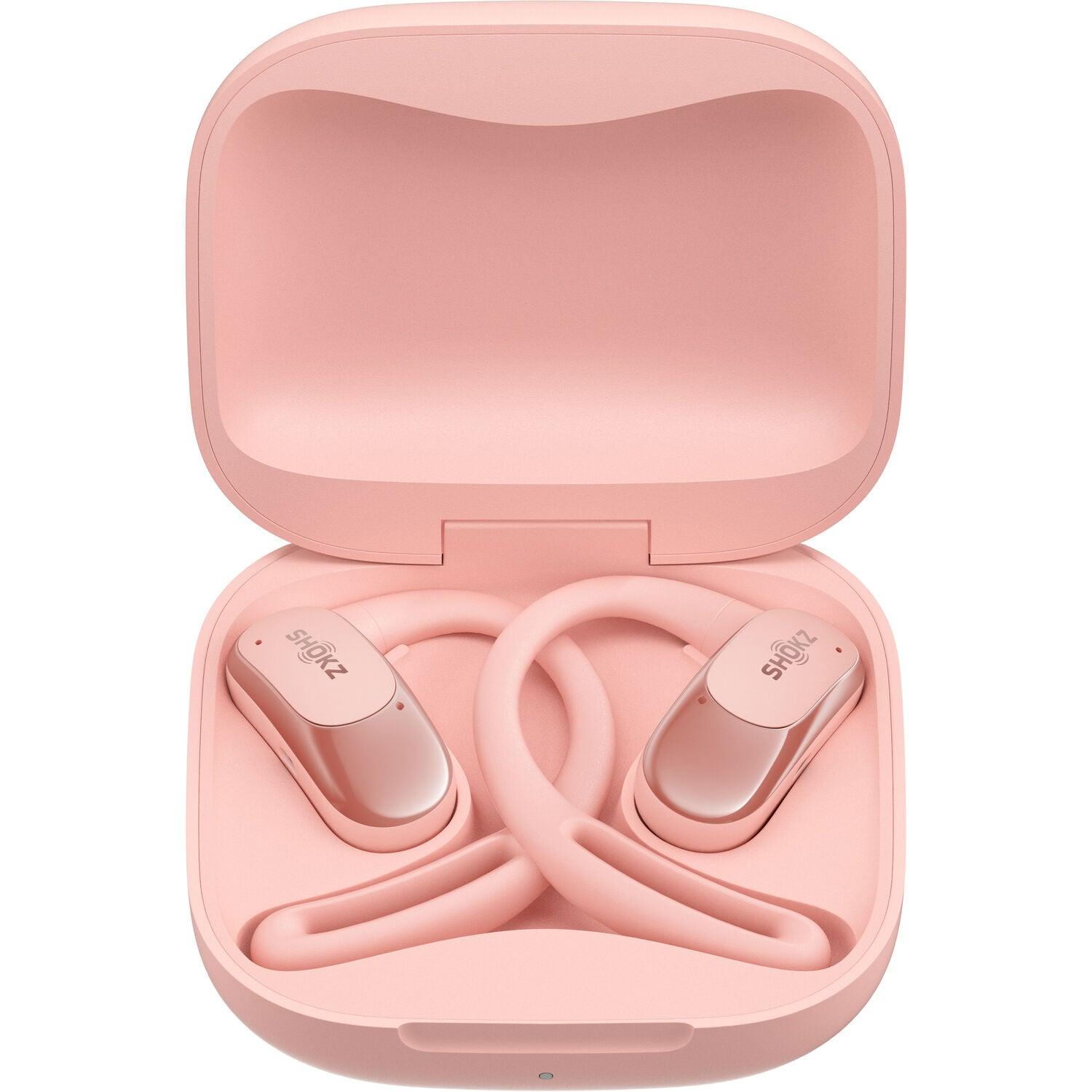 SHOKZ OpenFit Air True Wireless Open-Ear Headphones (Pink