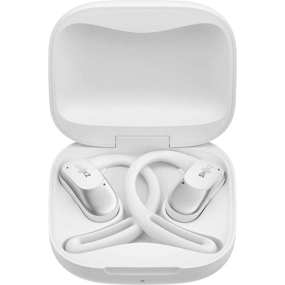 SHOKZ OpenFit Air True Wireless Open-Ear Headphones (White SHOKZ OpenFit Air True Wireless Open-Ear Headphones (White